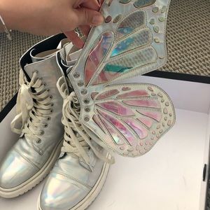 Burningman wing boots